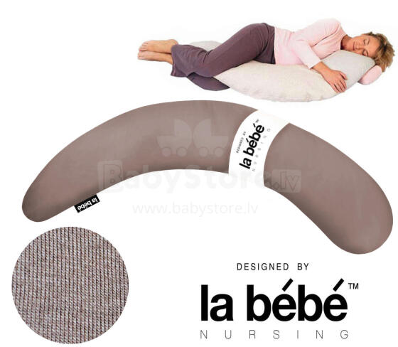 La Bebe™ Moon Maternity Pillow Art.211911 Beige, 195 см