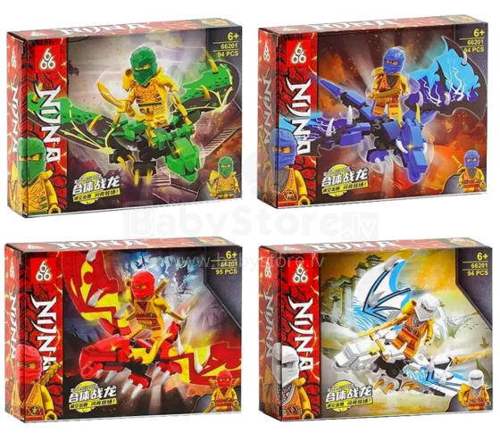 KLOCKI NINJA +94 ELEMENTÓW