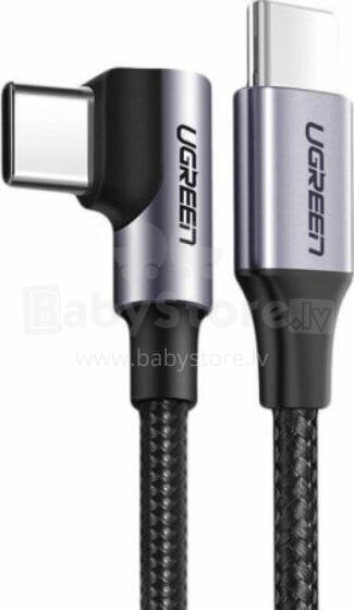 Кабель USB Ugreen USB-C - USB-C 2 м Чёрный (50125)