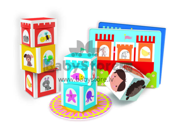 CLEMENTONI Montessori cubes tower, 50934