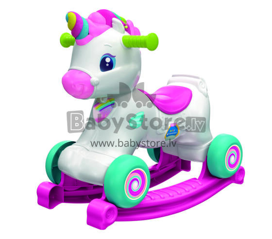 CLEMENTONI BABY interactive unicorn ride on, 17883
