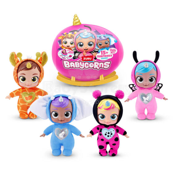 BABYCORNS doll with accessories Magical Rainbocorn Babies, 1 series, 92107