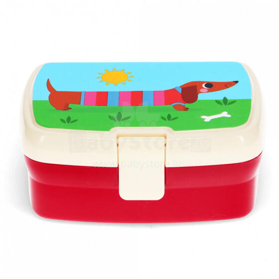 Lunch box with tray - Sausage Dog, Rex London