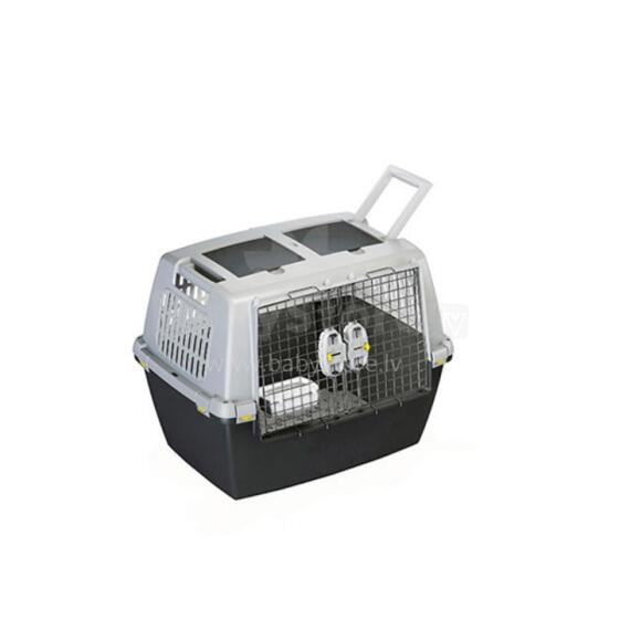 Transport cage Gulliver Touring 80x58.5x62cm dark gray/light gray