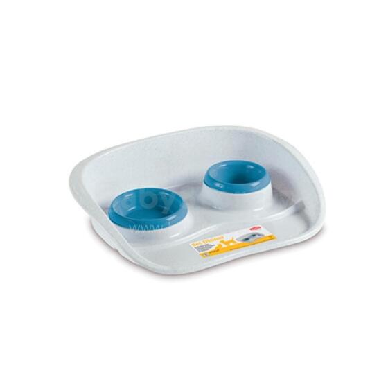 Набор мисок Set Dinner 0,25+0,35л 46x35x11см синий