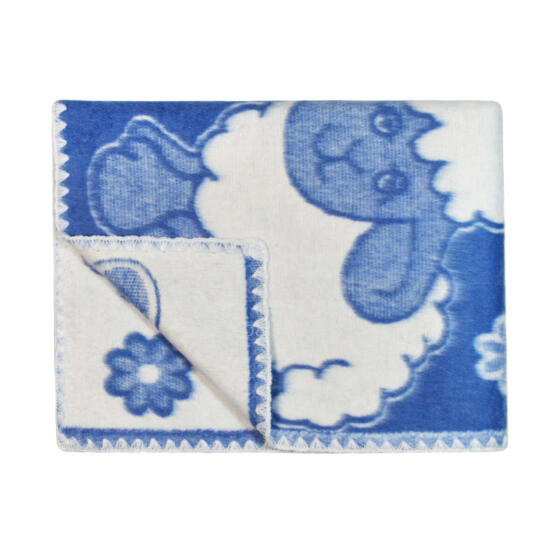 UR Kids Blanket Cotton  Art.21232 Sheep Blue