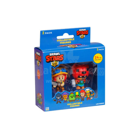 BRAWL STARS S1 FIGURES - 2 PAKS VER.C