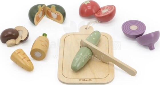 Viga Cutting Vegetables Multicolor Art.213438