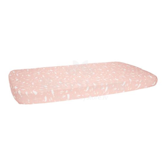 Little Dutch Jersey Sheet  Art.TE10520650 Ocean Pink