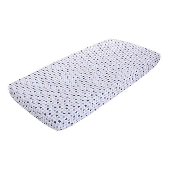 Little Dutch Jersey Sheet  Art.1159 Stars Blue