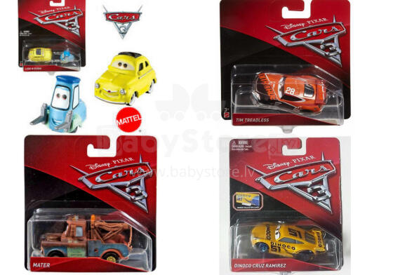 Model car Cars 3 metal DYW77/18