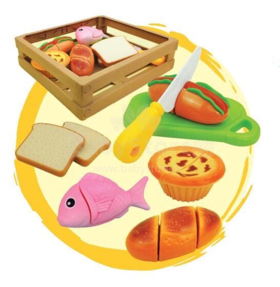 Gerardo's Toys toiduainete komplekt korvis, kalaga