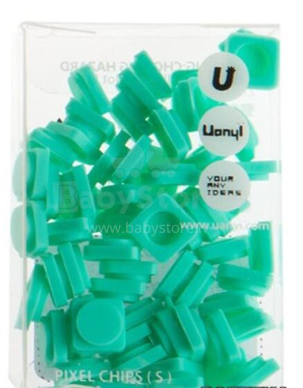 Upixel lisad väikesed klotsid aqua