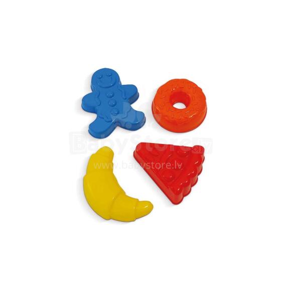 Liivavormid väikestele kokkadele 4 tk