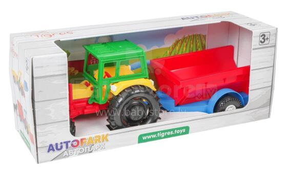 Traktor käruga