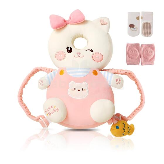 Baby Headguard Backpack Cat Art.217756