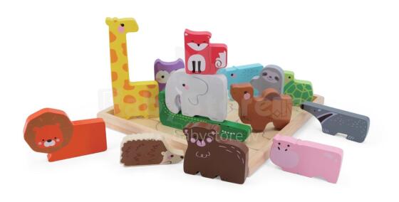 Gerardo's Toys puidust pusle loomadega