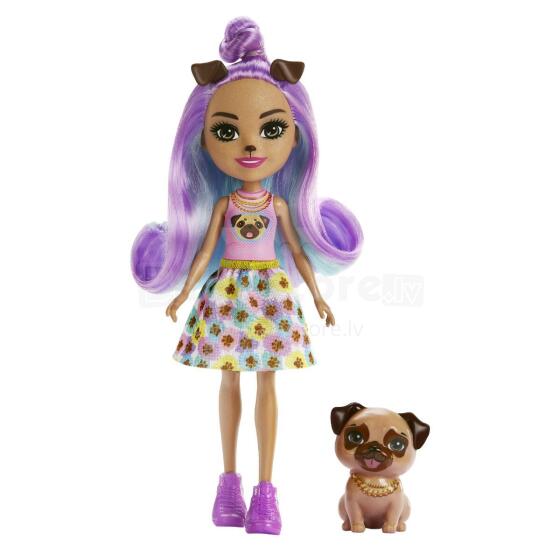 Enchantimals Penna Pug ja Trusty nukk