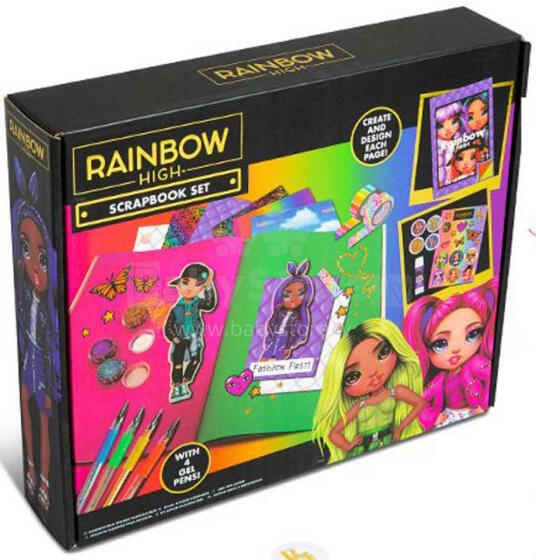 Rainbow High meisterduskomplekt märkmik