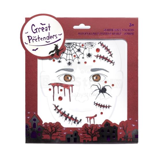 Great Pretenders Zombie näokleebised