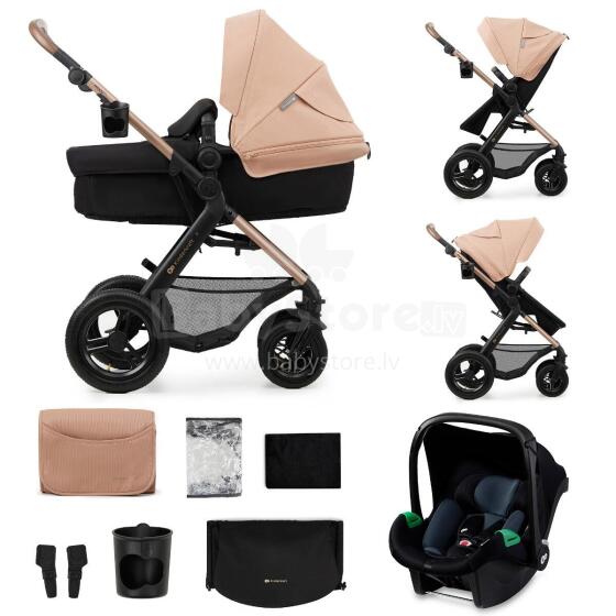 Kinderkraft vankrikomplekt Moov 2 AIR 3in1, beez