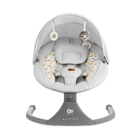 KinderKraft Lumi  Art.221504  Grey Šūpuļkrēsliņs