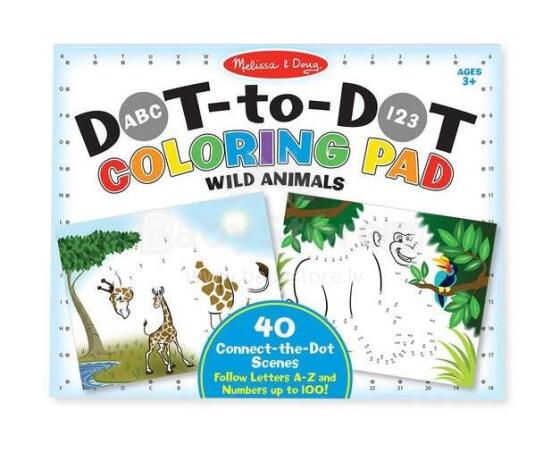 Melissa&Doug Coloring Pad Animals Art.19104