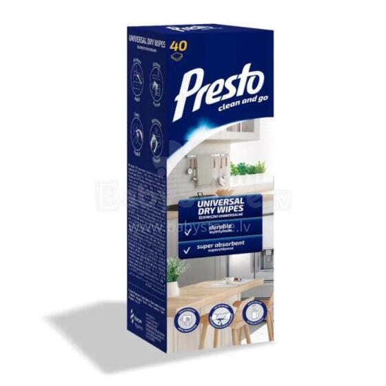 Universal wipes roll 40 pcs., box