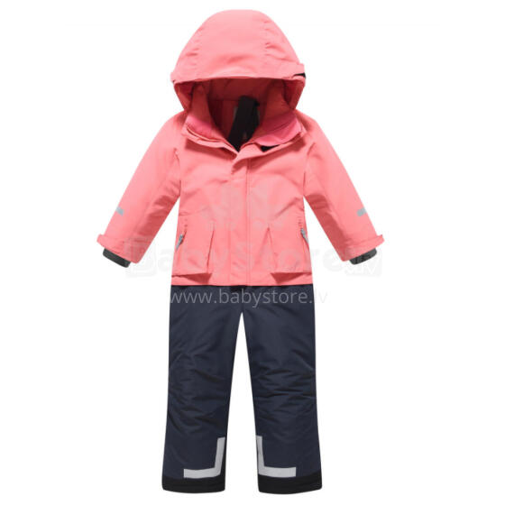 Sky Kids Winter Overall Art.9410 Pink