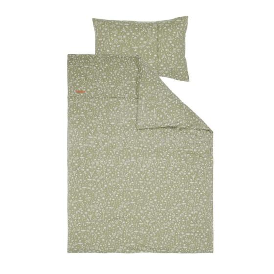 Little Dutch Bedding Set Art.TE10321011 Flowers Olive