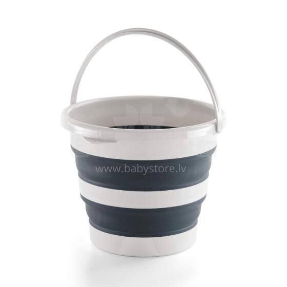 Collapsible bucket with handle 12L