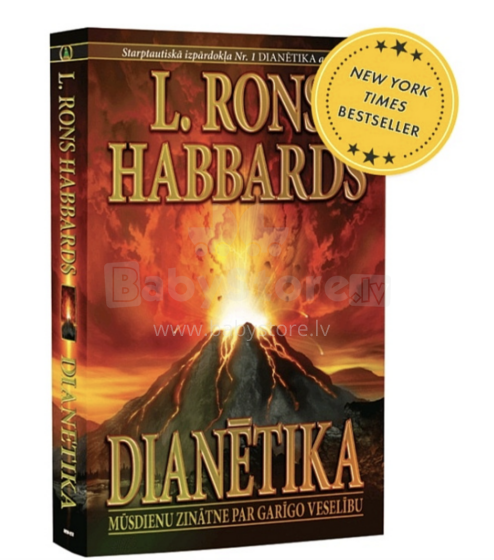 Dianetics book Art.222157 The Modern Science of Mental Health (Latvian lang.)