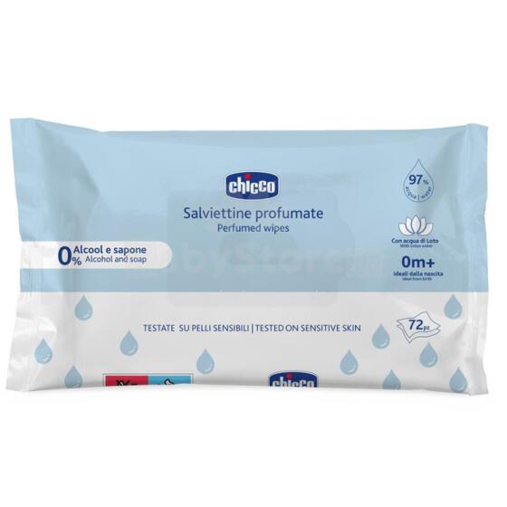 Chicco Porfumeto Wipes Art.222219   Delicate wet wipes, 72 pcs.