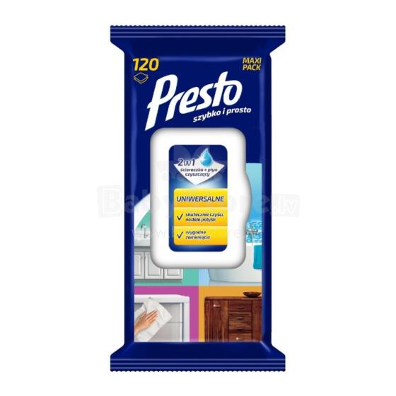 Universal wet wipes 120 pcs.