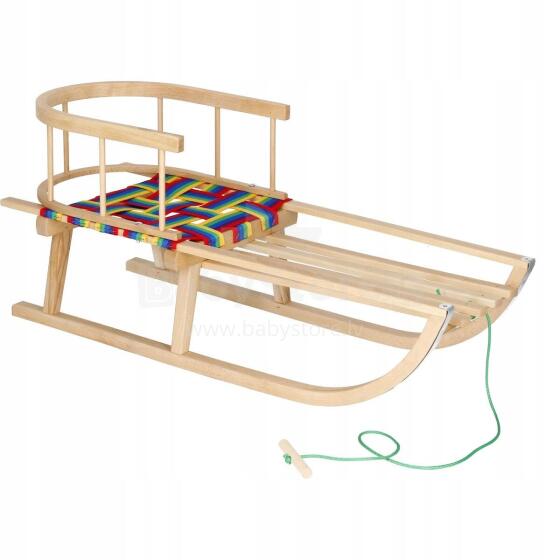 Bebe Basic Wood Sledge Art.SAN004