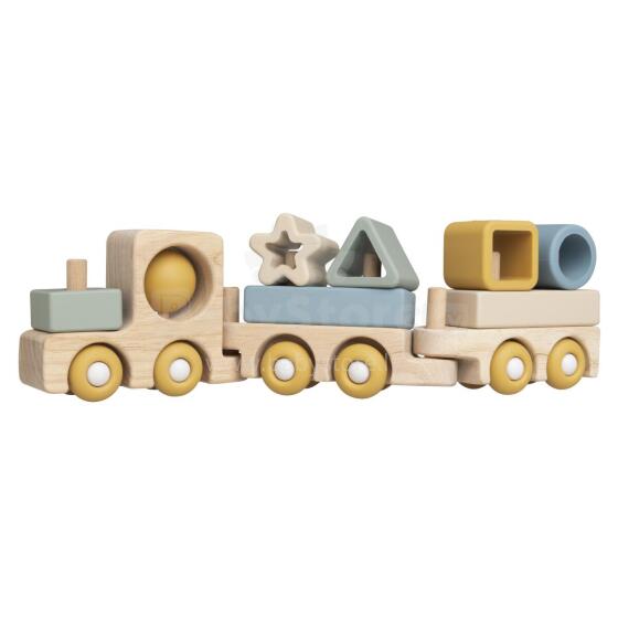 Baby Only Wood Train Art.BO-860.852.810.50 Swirl