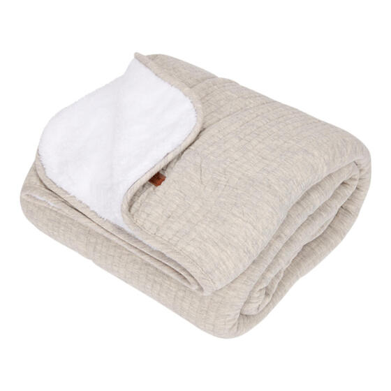 Little Dutch Cot Blanket Art.TE11030130 Pure Grey