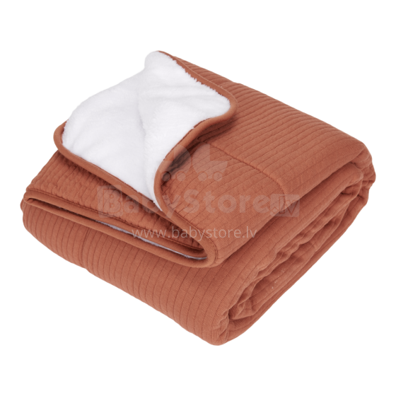 Little Dutch Cot Blanket Art.TE11030161 Pure Rust