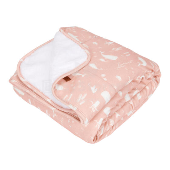 Little Dutch Cot Blanket Art.TE11020650 Ocean Pink