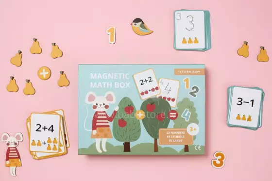Tutufamily Magnetic Math Box  Art.223049
