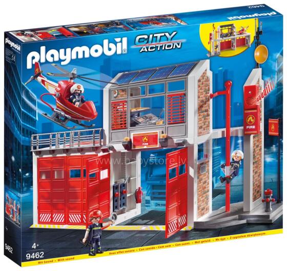 PLAYMOBIL Fire Station 9462
