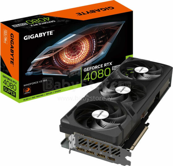 Gigabyte GeForce RTX 4080 SUPER WINDFORCE OC V2 16 ГБ DLSS 3
