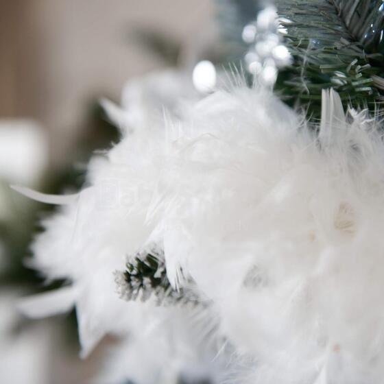 Feather boa white retro carnival Springos CA0070 180 cm