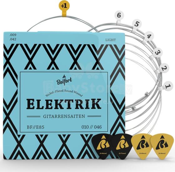 Guitar Strings Premium Electric  Guitar Strings Art.223272 6 strings