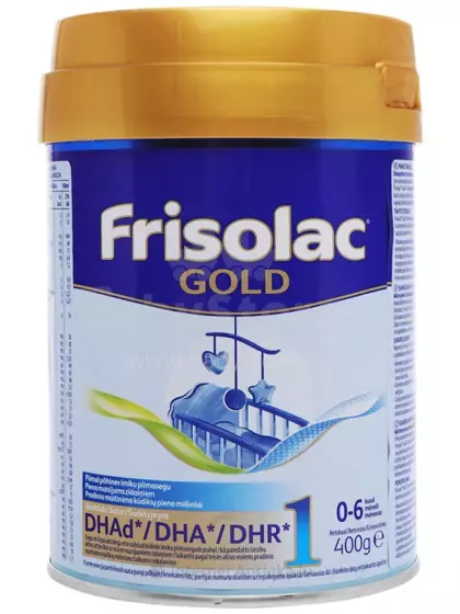 Frisolac Gold 1 DHA Art.FR71 milk mixture from 0 to 6 months 400g (expiry date 29.05.2026)