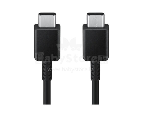 Samsung EP-DX310JBE USB-C|USB-C kabelis 3A 1,8 m melns (OEM)