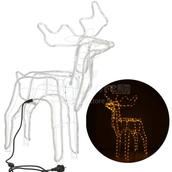 LED reindeer Springos CL1218, 90 cm, garden decoration, warm white light