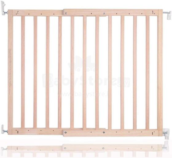 Bebe Basic Art.223410/SG005 Wooden Safety Gate Door, Adjustable 72-122 cm