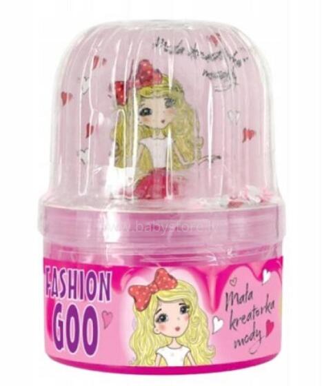 Slime-dress with decorations pink