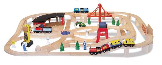 Melissa&Doug Railway Set Art.10701